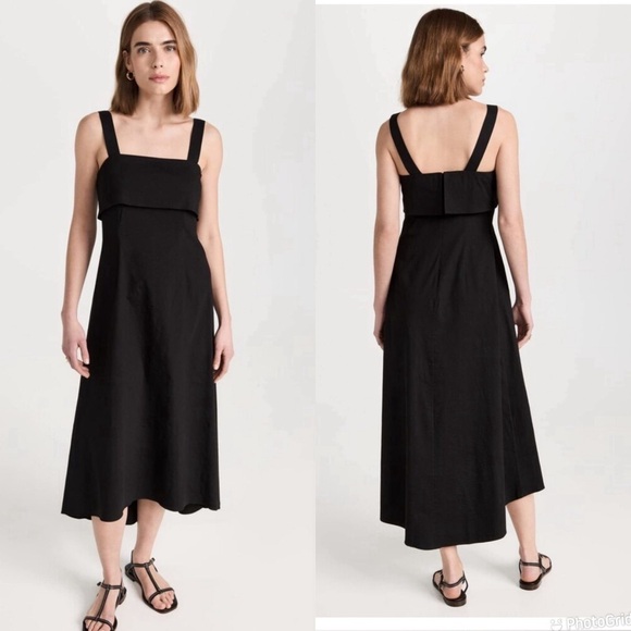 NEW Theory Flap Midi Dress - Picture 2 of 9